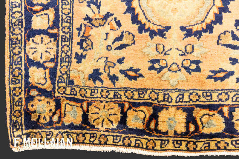 قالیچه کوچک آنتیک ایرانی ساروق کد:۲۴۳۷۵۳۱۰
